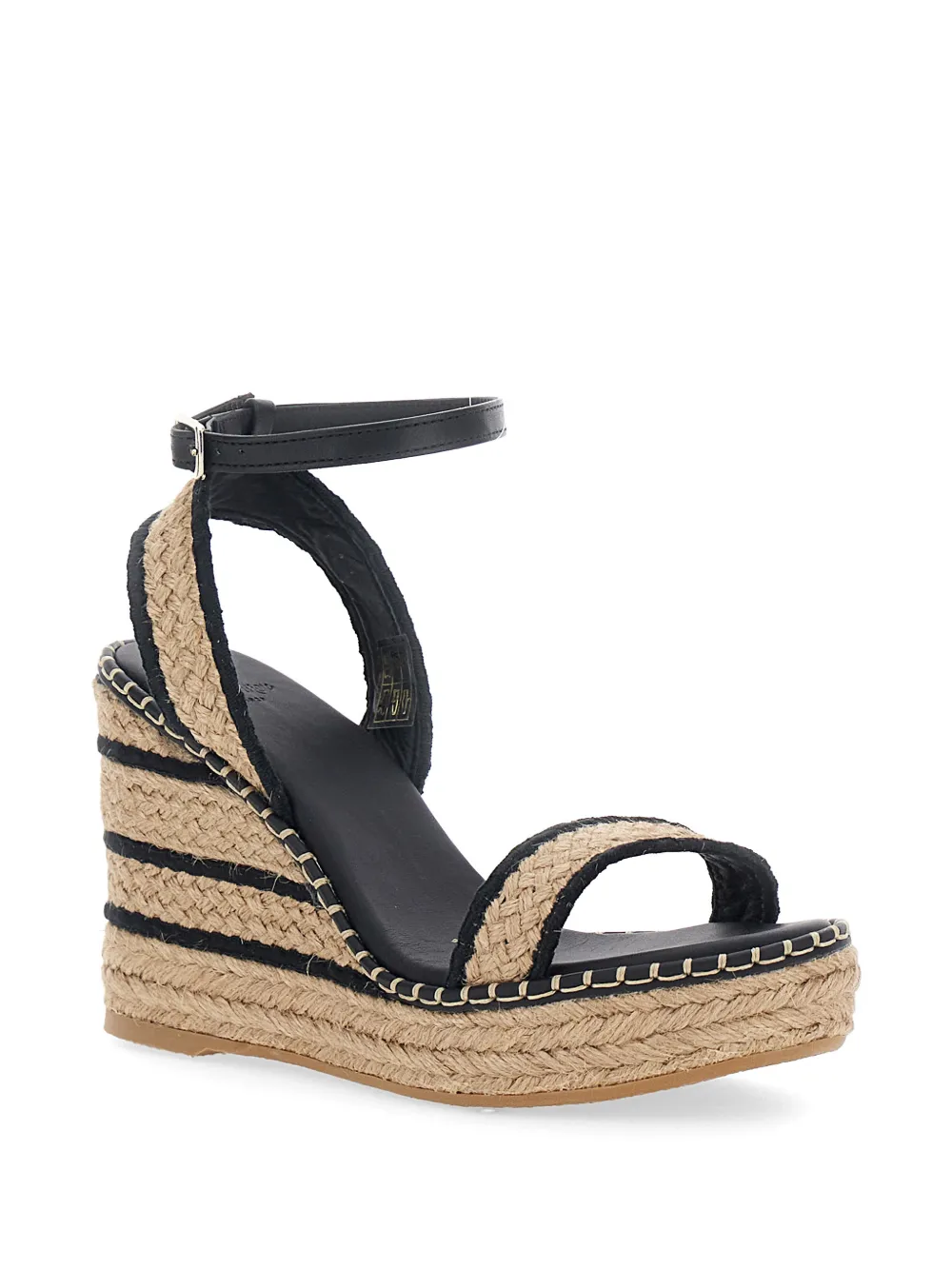Castañer ankle-strap striped espadrilles Beige