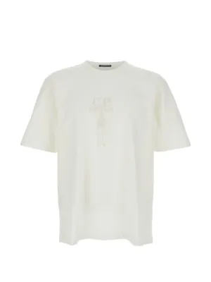 Stone Island コンパスロゴ Tシャツ | ニュートラル | FARFETCH JP