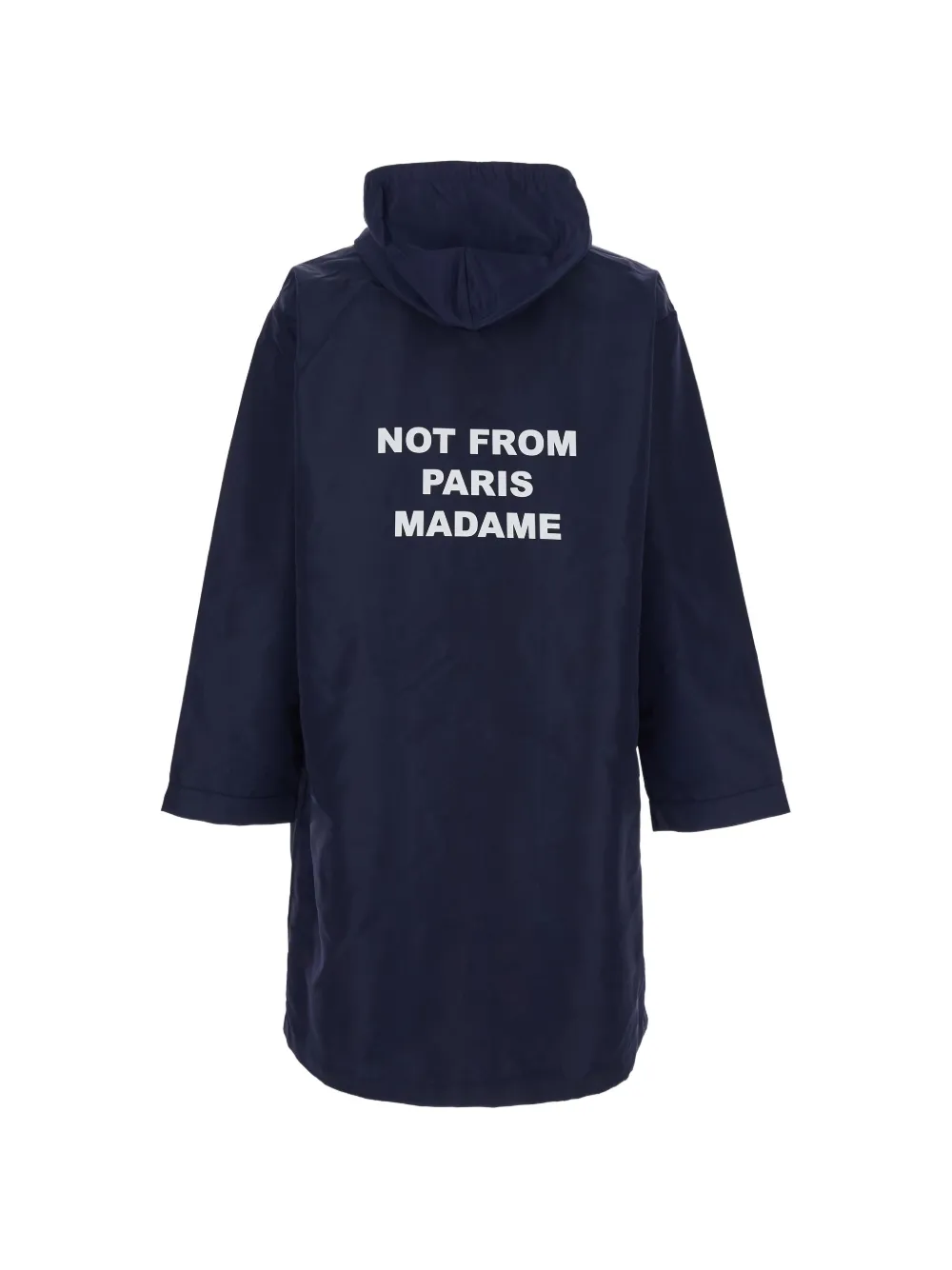 Drôle De Monsieur Jas met capuchon Blauw