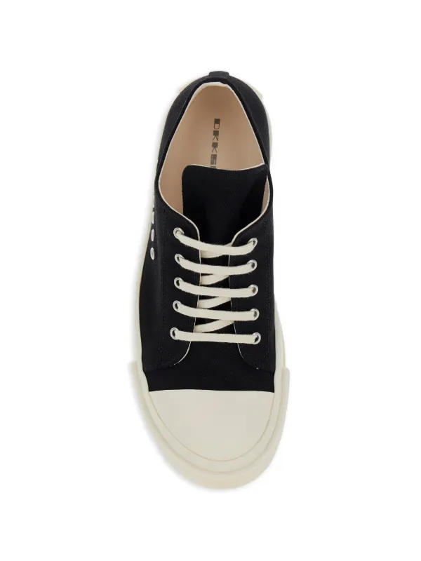 Rick Owens DRKSHDW Temple Extreme Low Sneakers | Black | FARFETCH