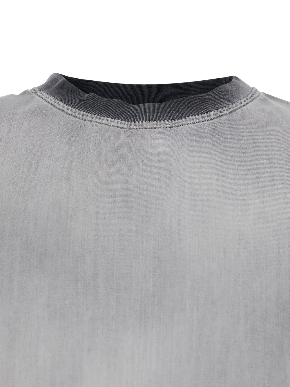 Diesel T-shirt met vervaagd effect Grijs