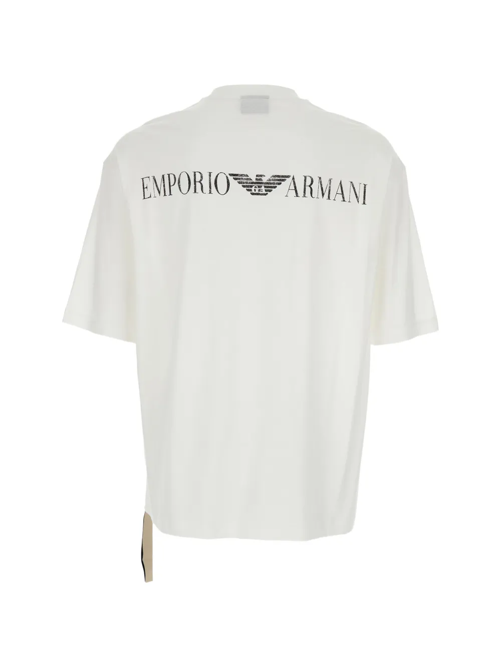 Emporio Armani T-shirt met logo Wit