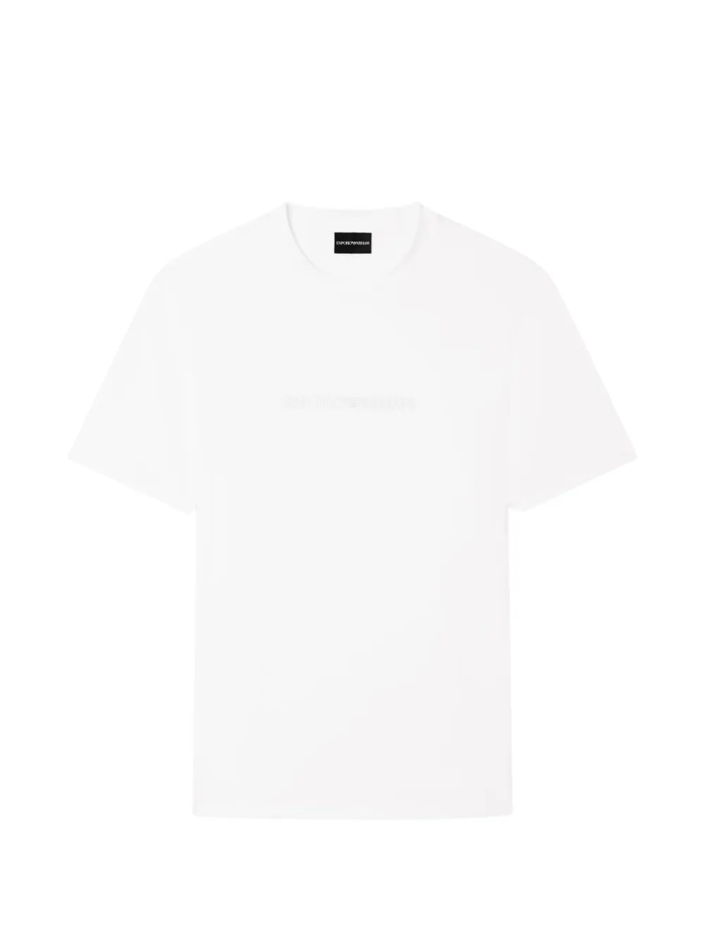 Emporio Armani T-shirt met logodetail Wit