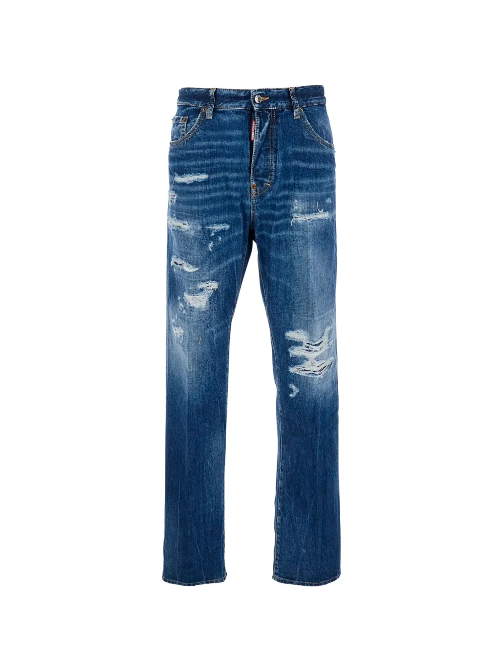 DSQUARED2 642distressed jeans - Blu