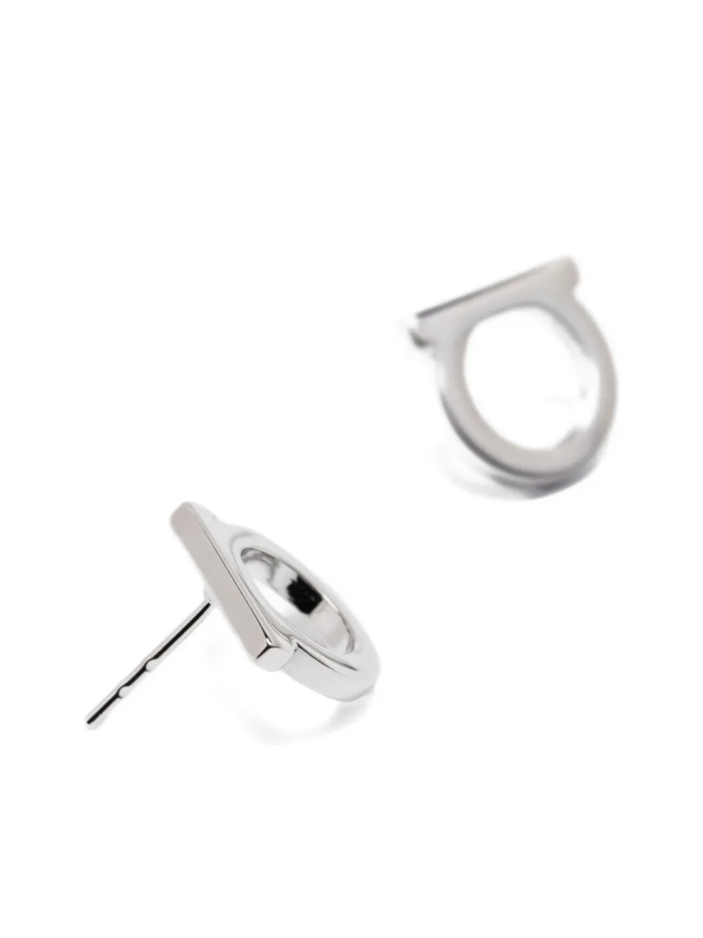 Ferragamo L Gancini earrings - Zilver