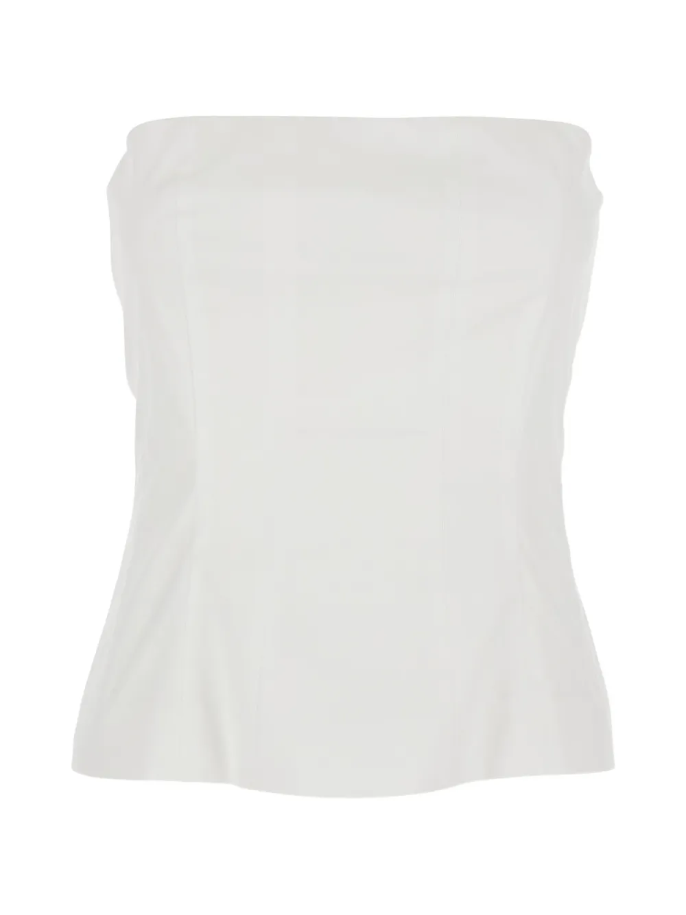 Federica Tosi strapless top - Bianco