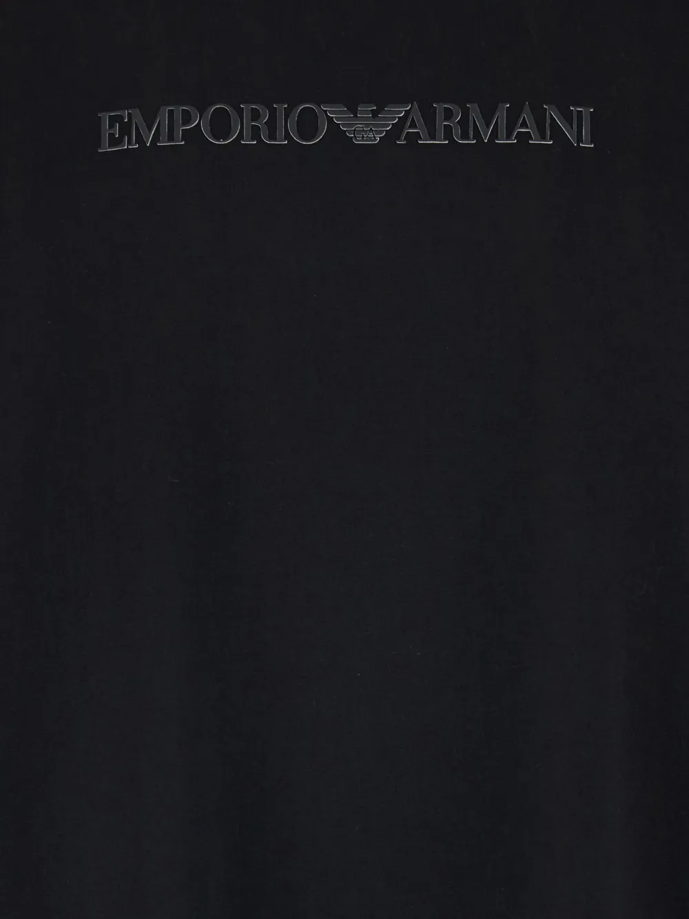 Emporio Armani T-shirt met logo Zwart