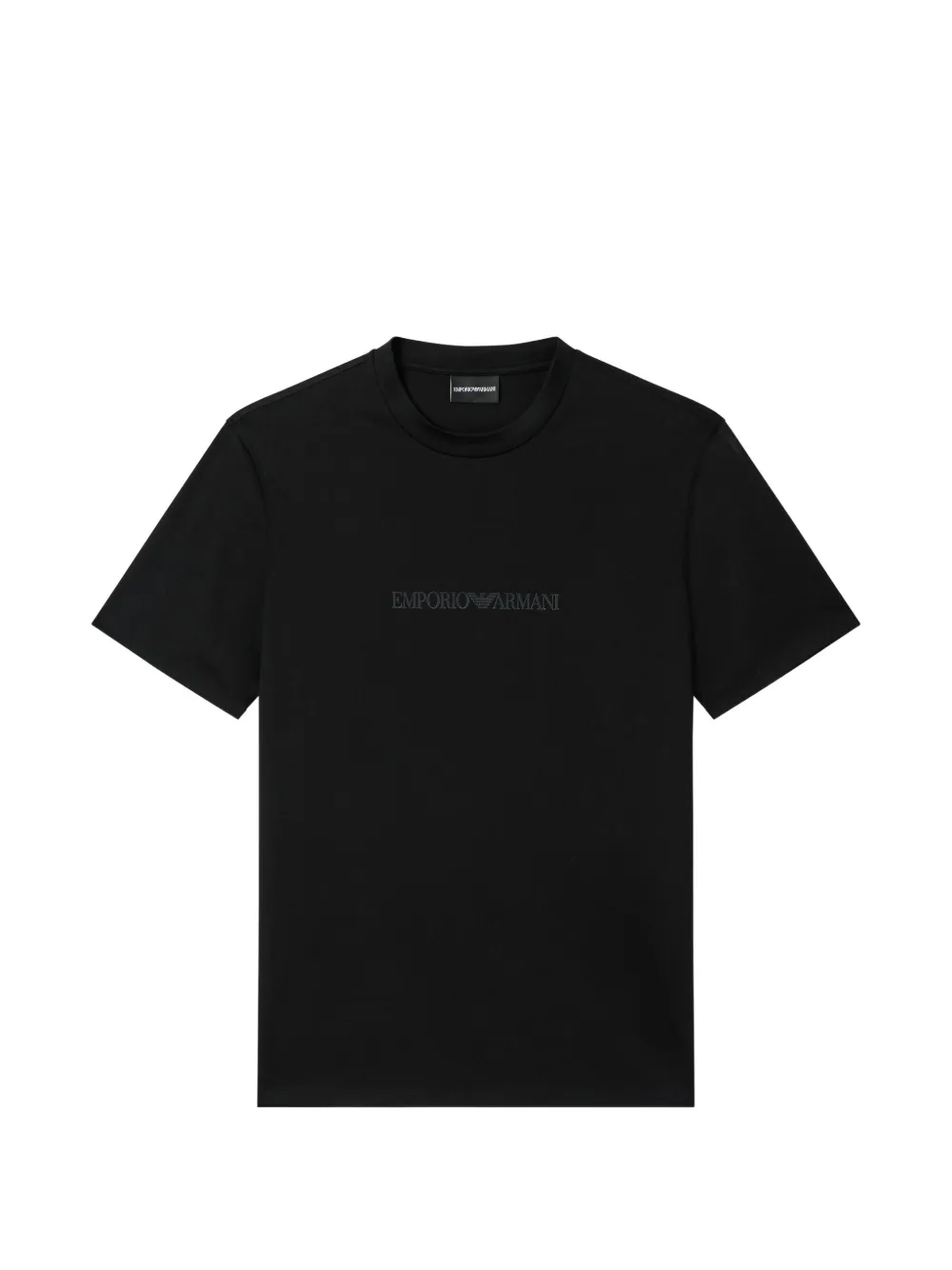 Emporio Armani T-shirt met logo Zwart