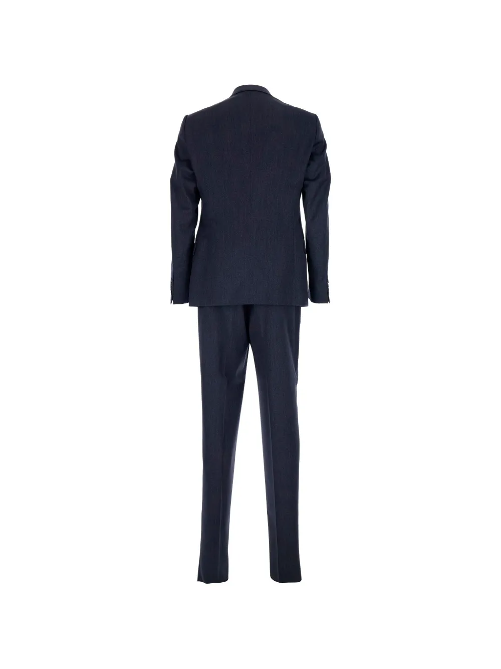 Emporio Armani Wollen pak met dubbele rij knopen Blauw
