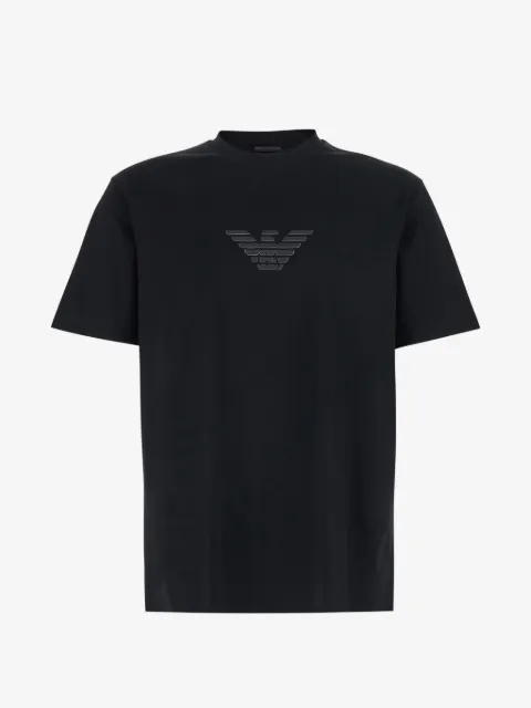 Emporio Armani Camiseta com aplicação de logo
