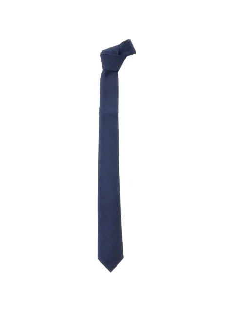 Emporio Armani Kids logo-pattern tie