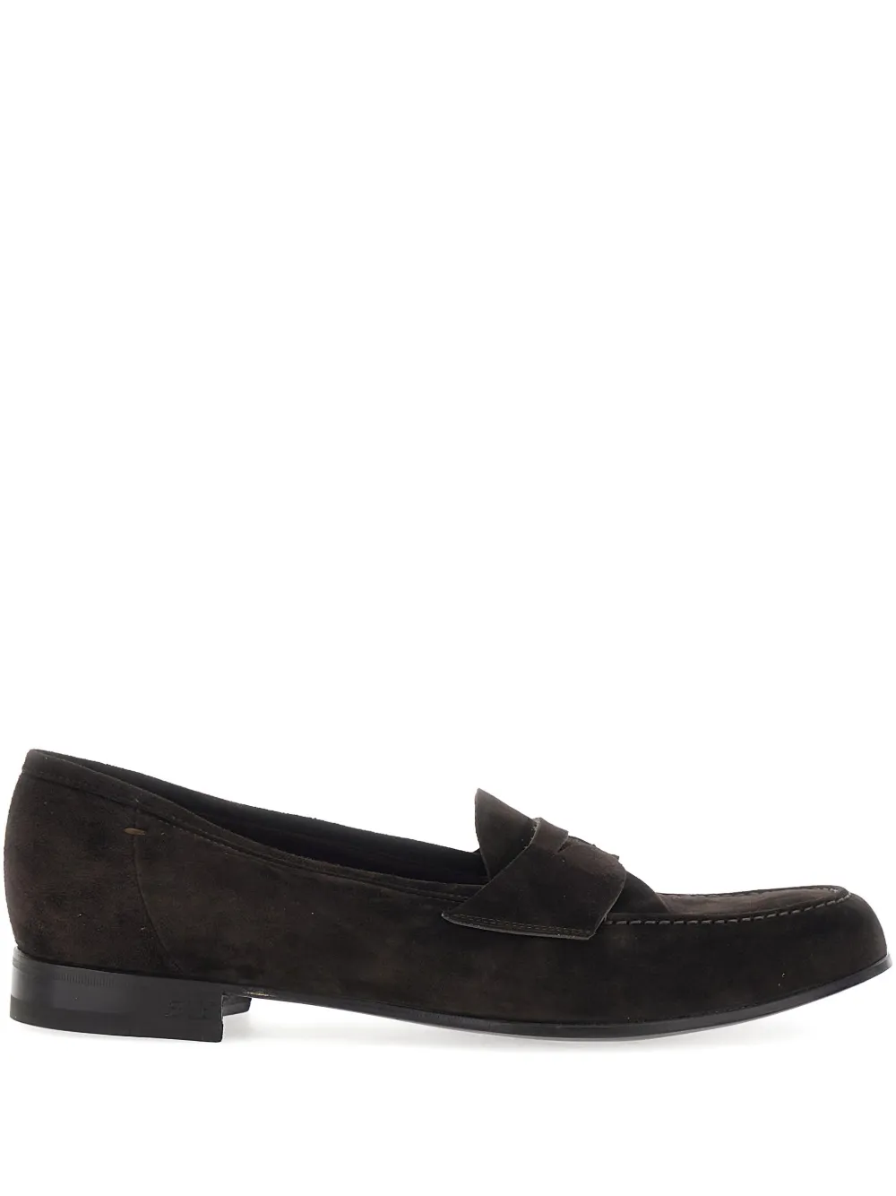 Lidfort penny-slot loafers - Braun