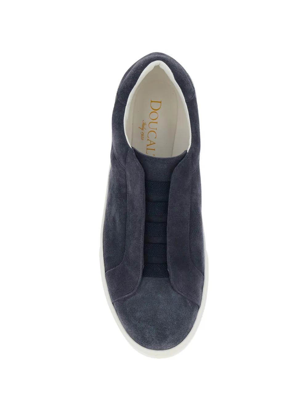 Doucal's leather sneakers Blauw