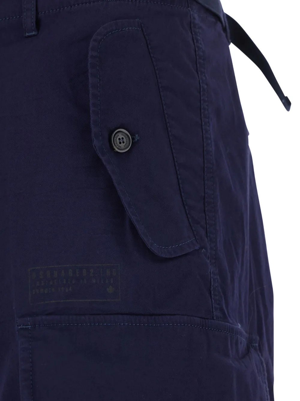  Dsquared2 Flap-pocket Shorts - Blue 