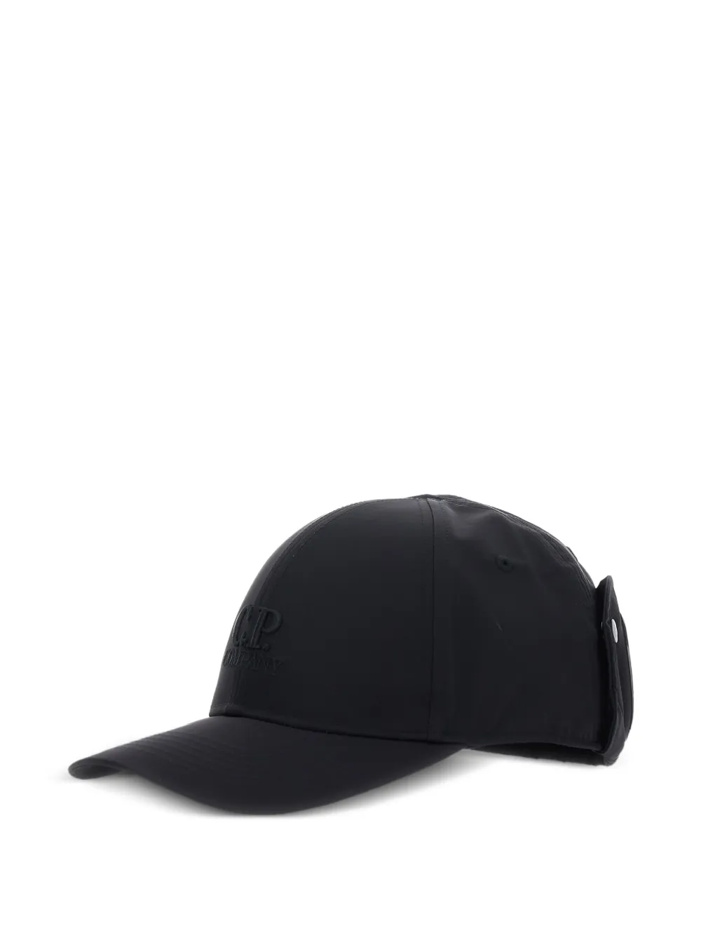 C.P. Company logo-embroidery baseball cap - Schwarz