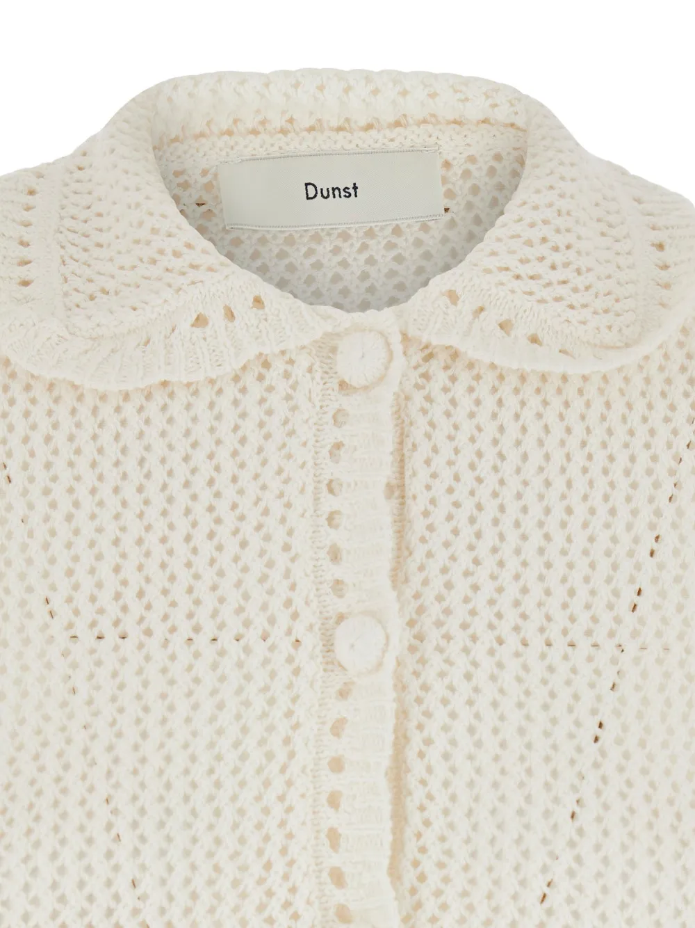 DUNST Opengebreid vest Beige