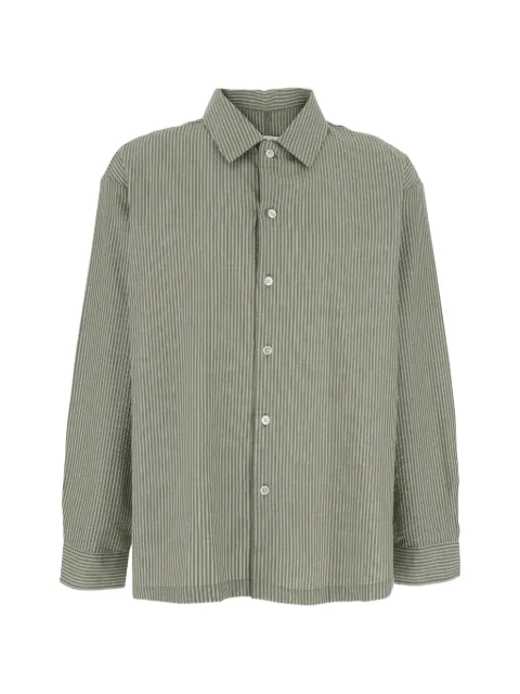 COOR striped cotton shirt
