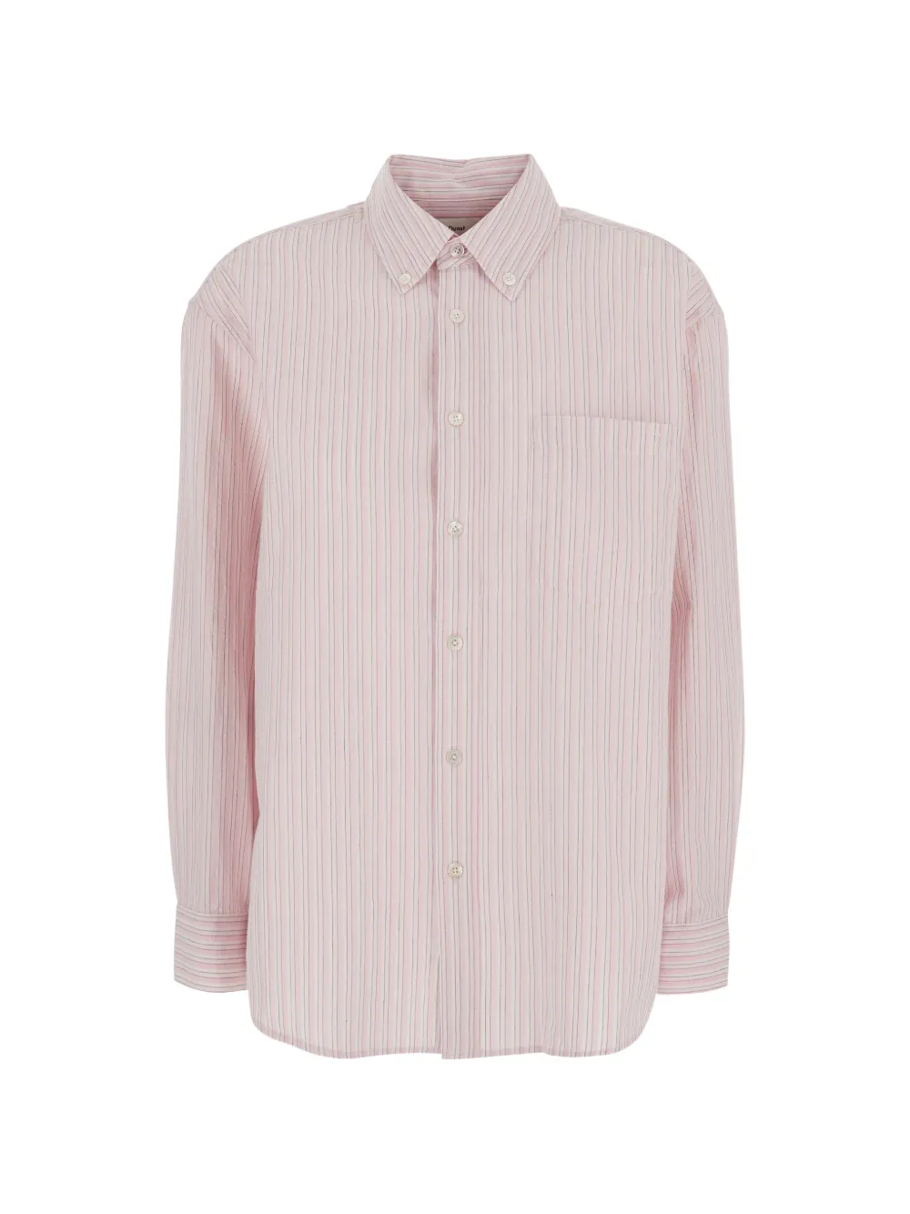 DUNST striped button-down shirt - Rosa