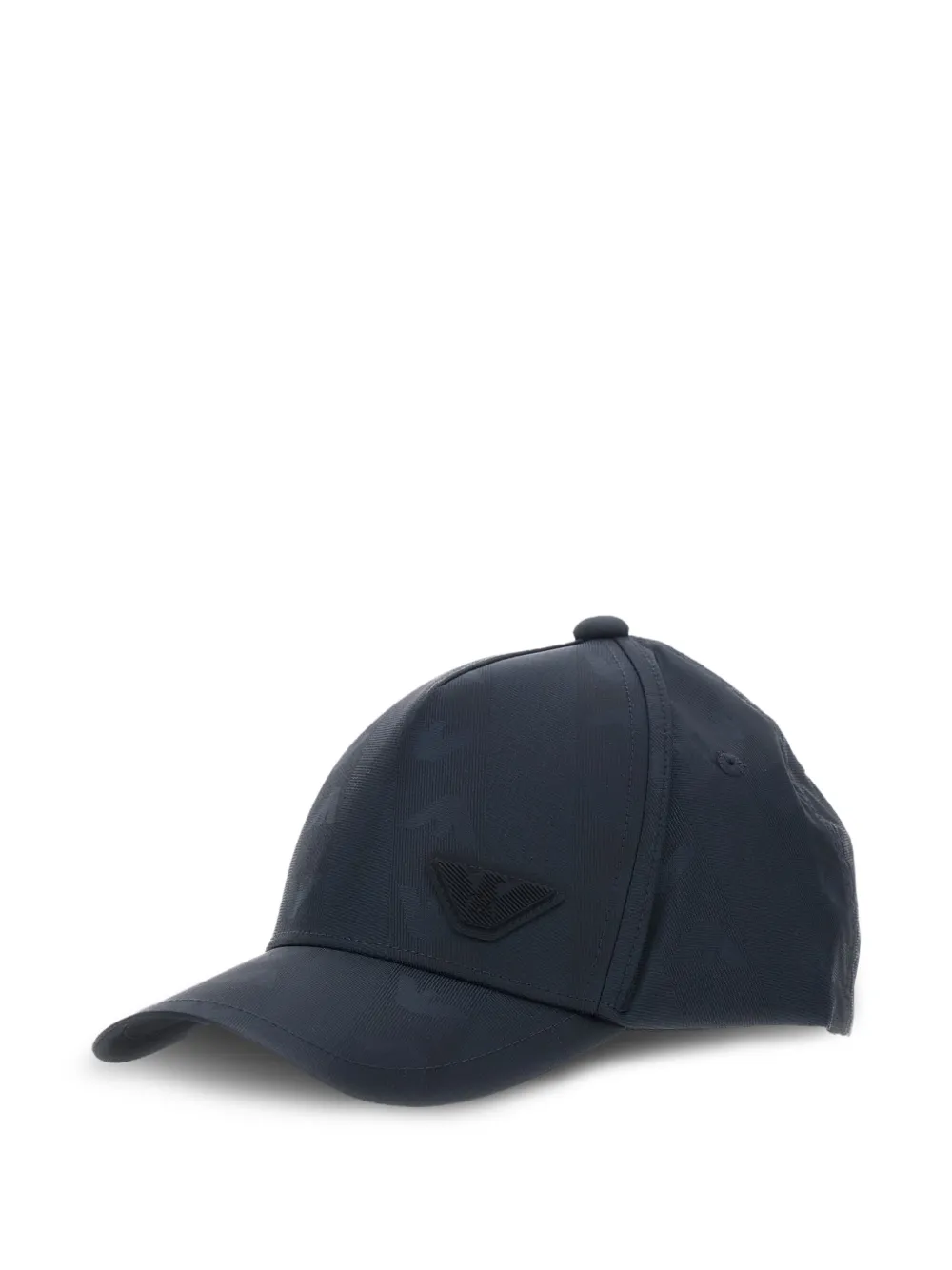 Emporio Armani Kids logo appliqué baseball cap - Blu