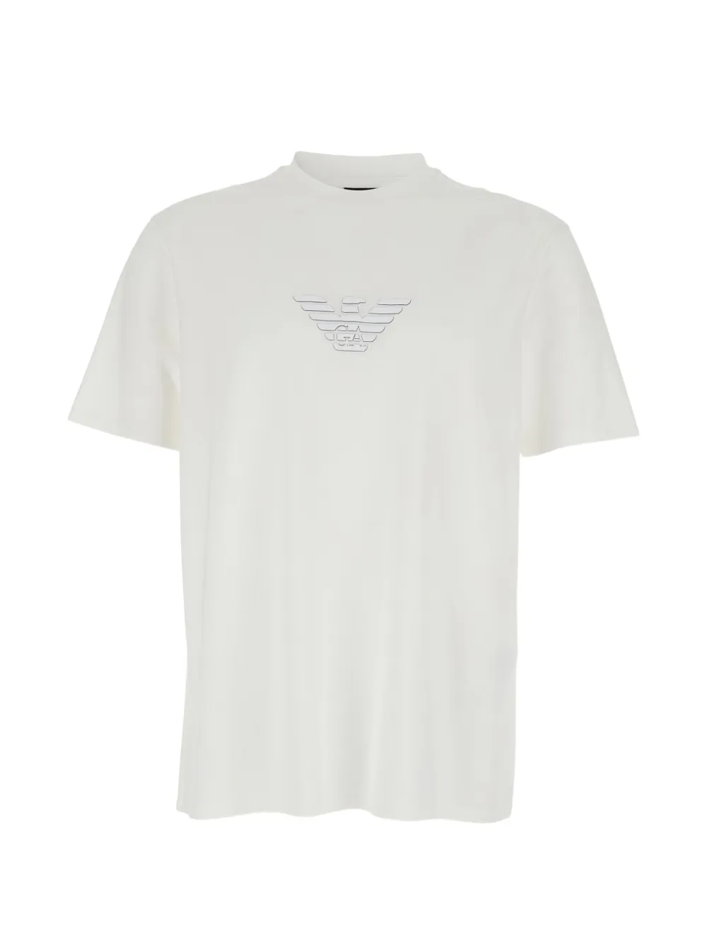 Emporio Armani logo-patch T-shirt - Bianco