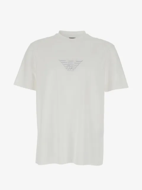 Emporio Armani T-Shirt mit Logo-Patch