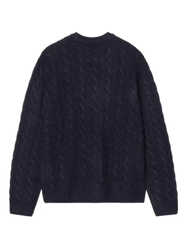 Carhartt WIP ケーブルニット セーター | ブルー | FARFETCH JP