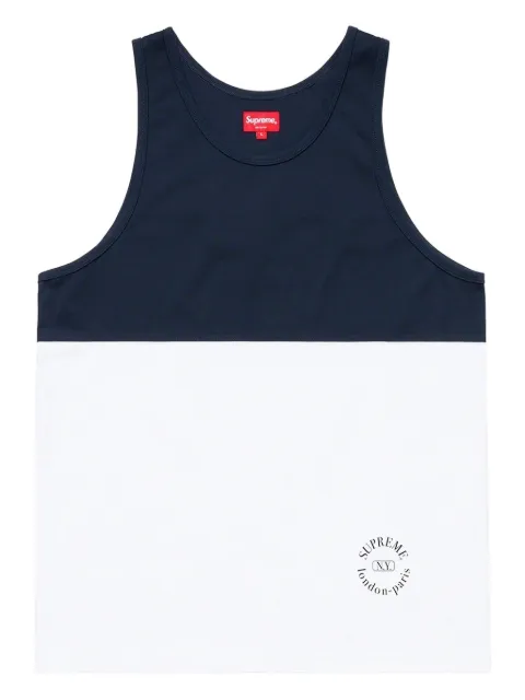Supreme split block T-shirt