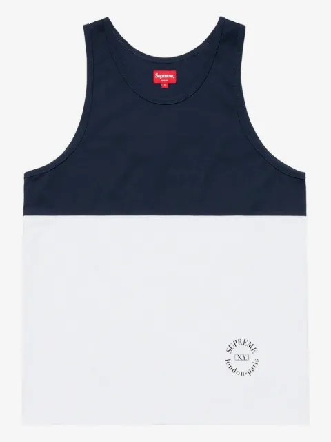 Supreme split block T-shirt