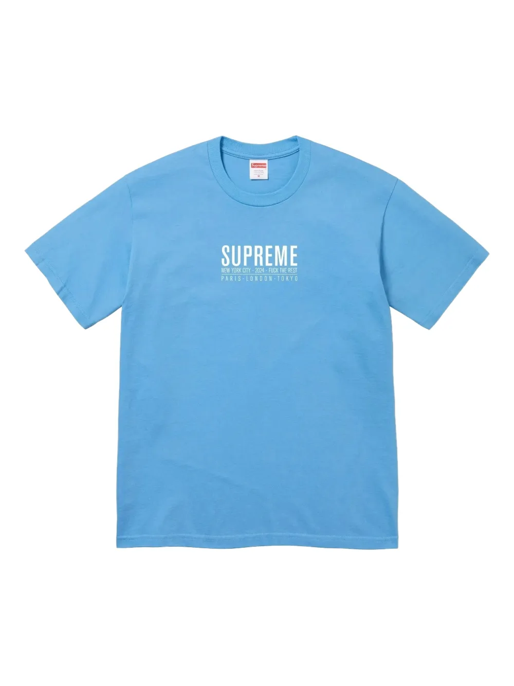 Supreme Paris T-shirt - Blu