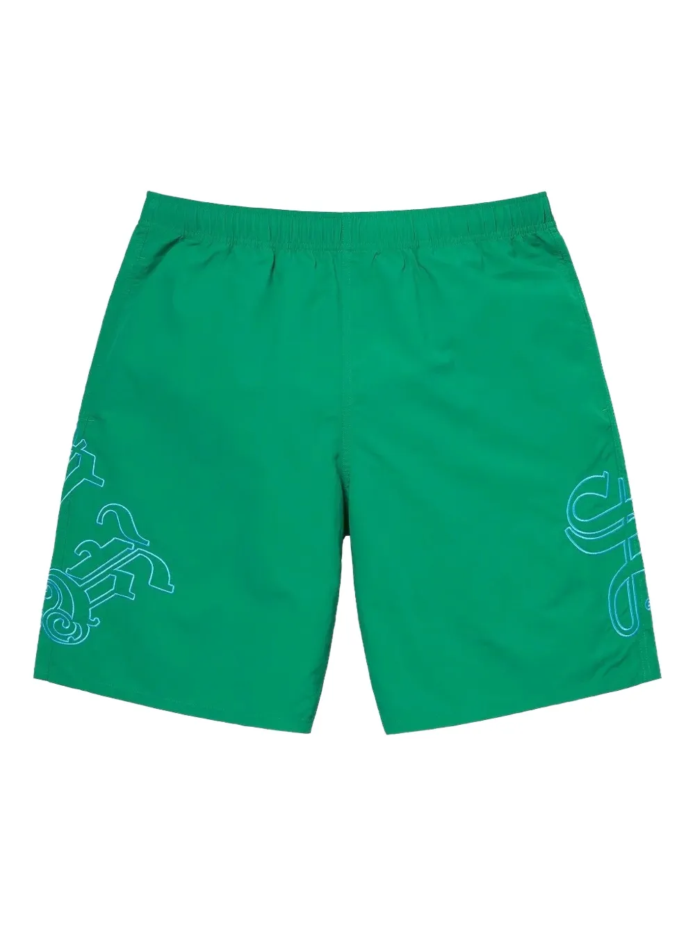 Supreme Old English back-pocket shorts - Verde