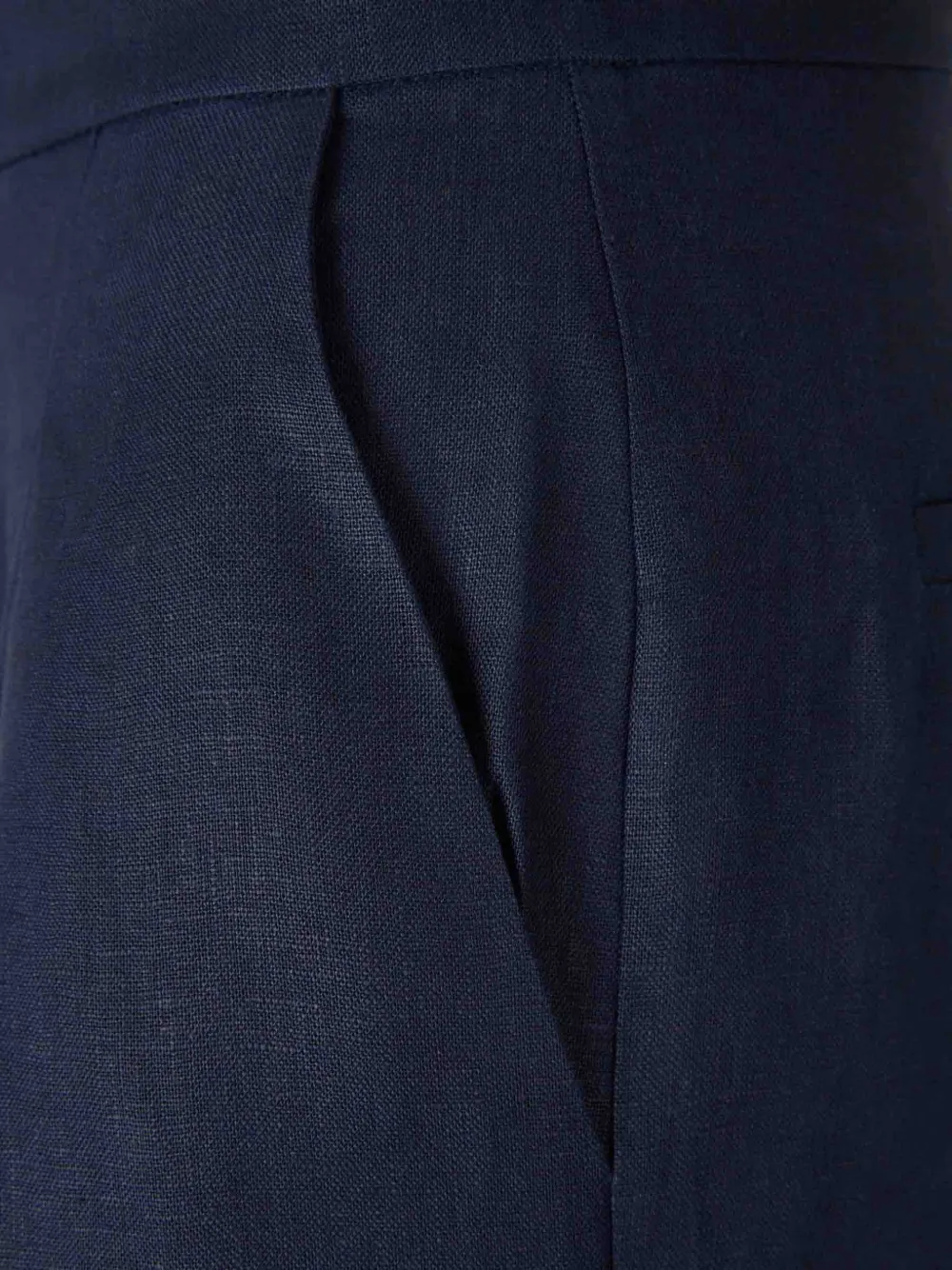 ANDRES OTALORA Flared plooibroek Blauw