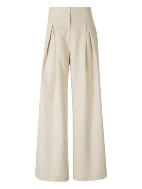 ANDRES OTALORA high-waist flared trousers
