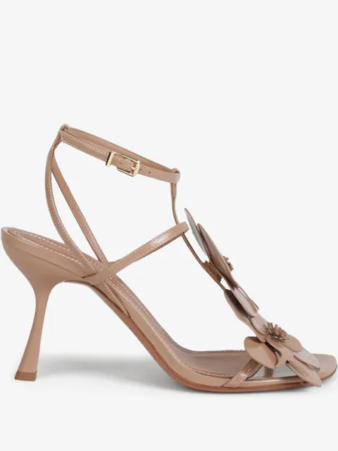 ZIMMERMANN sandalias con puntera abierta y motivo floral