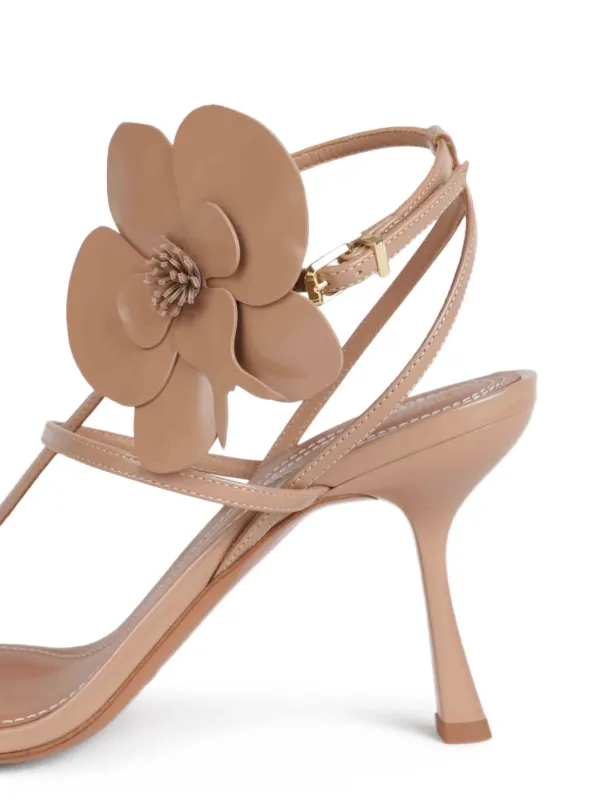 ZIMMERMANN Orchid Sandals 85 | Neutrals | FARFETCH
