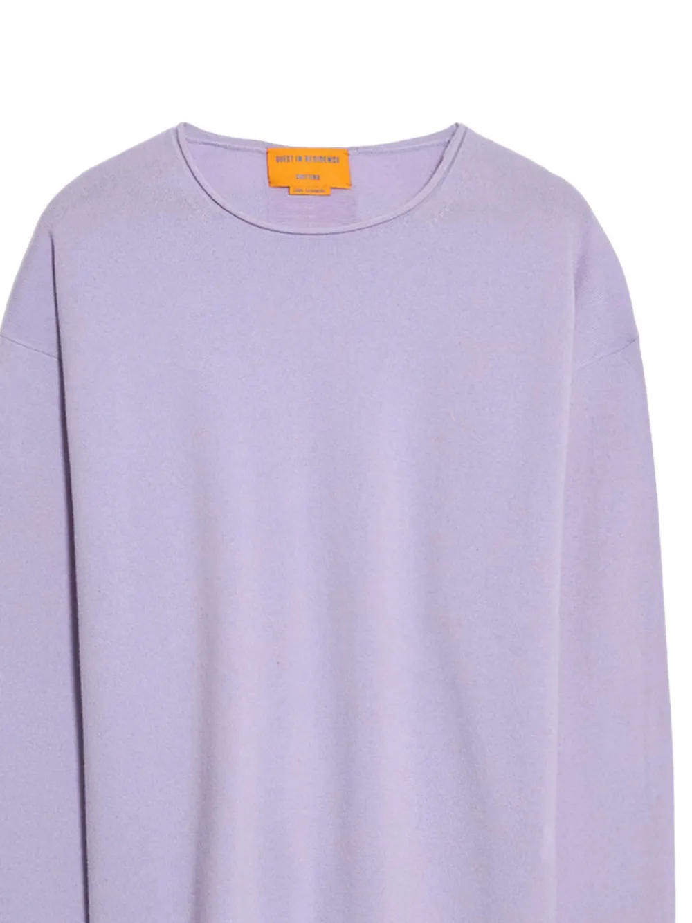  Guest In Residence Oversized Crew-neck Sweatshirt - Purple 