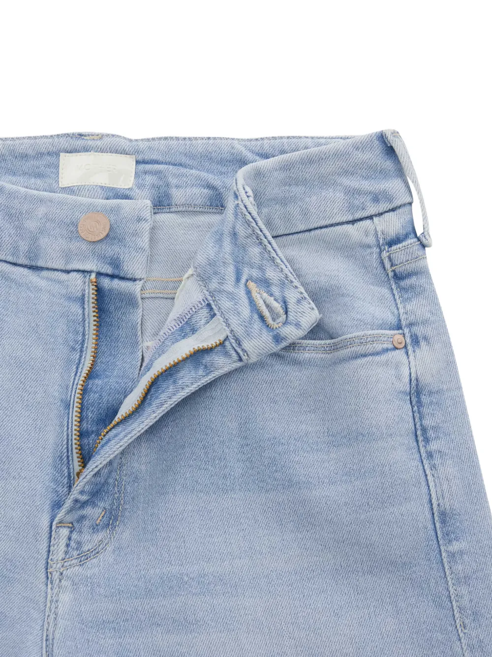 MOTHER The Roller Sneak jeans Blauw