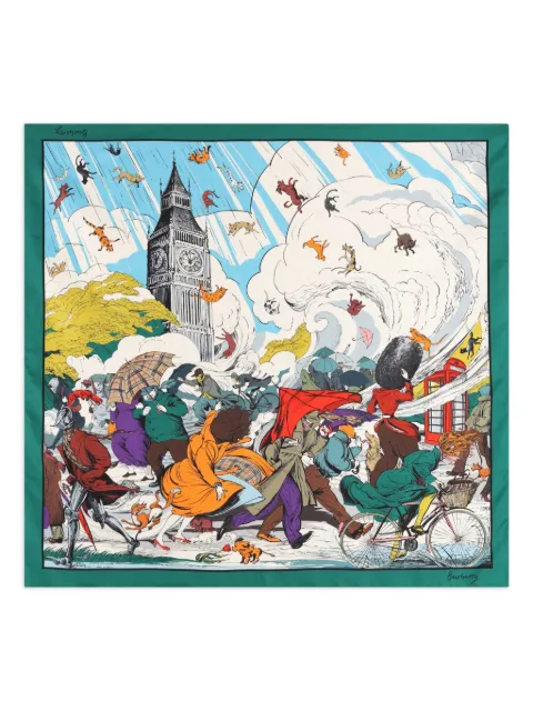 Burberry Seidenschal mit Print