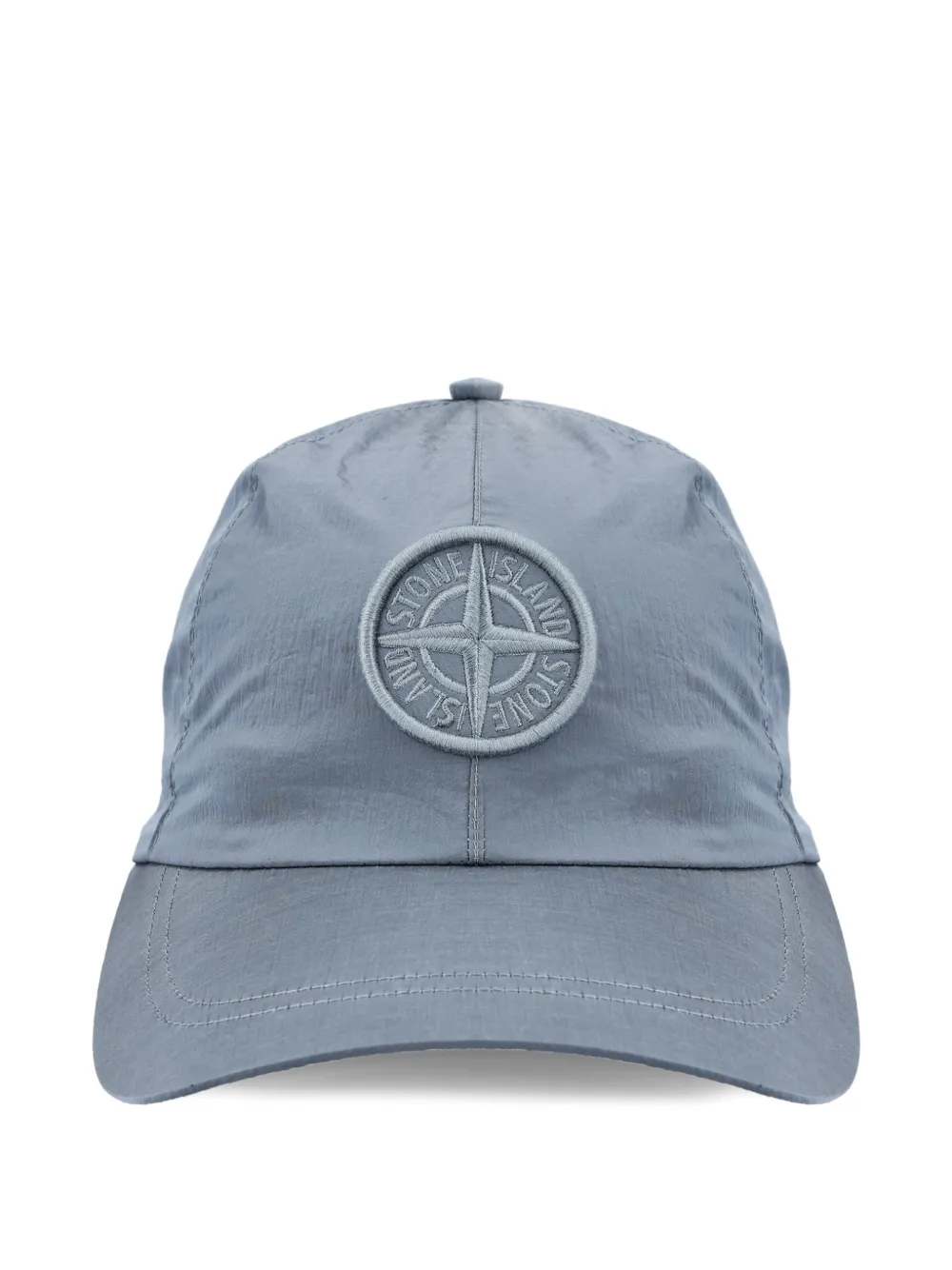 Stone Island logo patch hat | Grey | Image 1