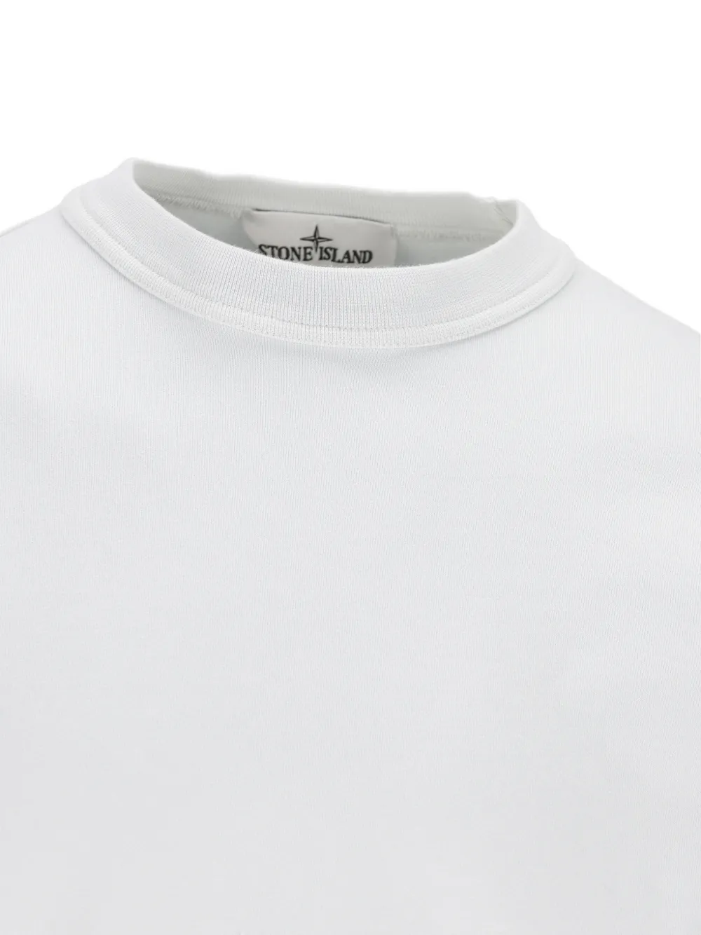 Stone Island Sweater met logopatch Blauw