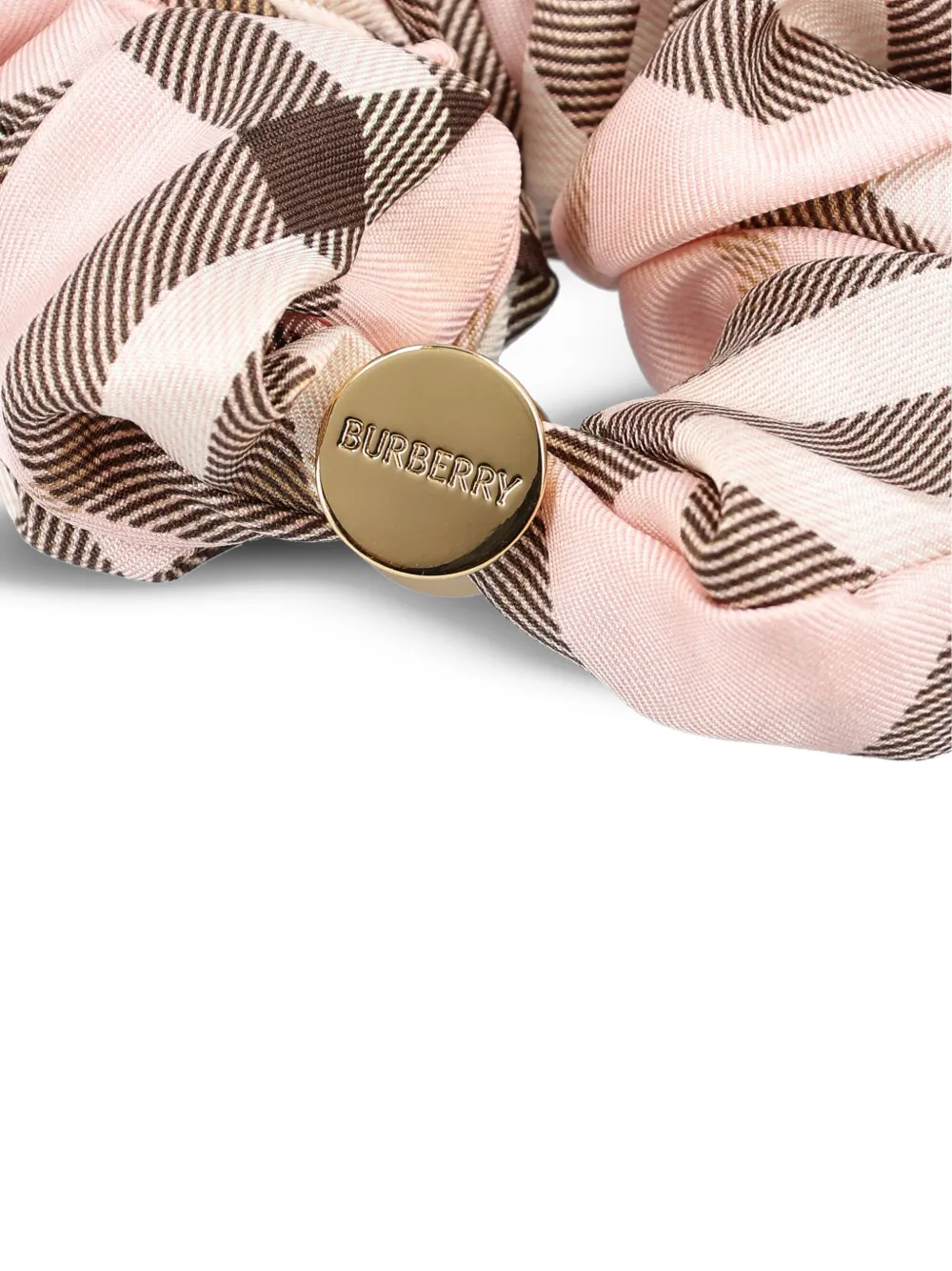 Burberry patterned silk scrunchie | Image 2