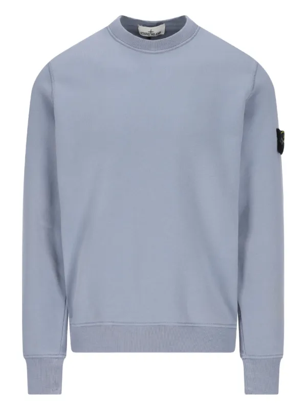 Stone Island クルーネック セーター | ブルー | FARFETCH JP