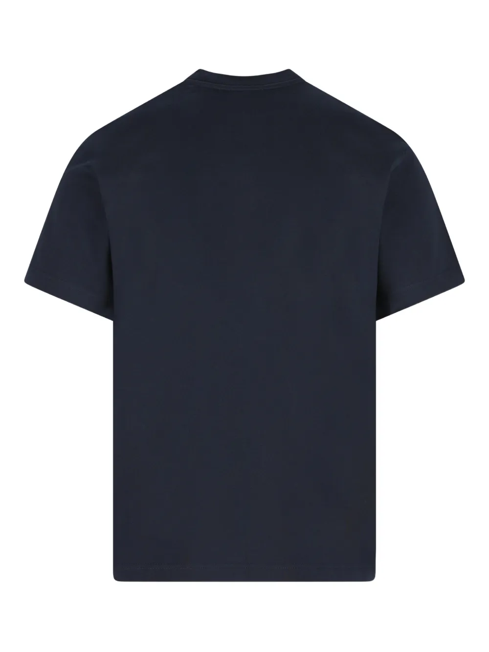 Burberry logo cotton T-shirt - Blauw