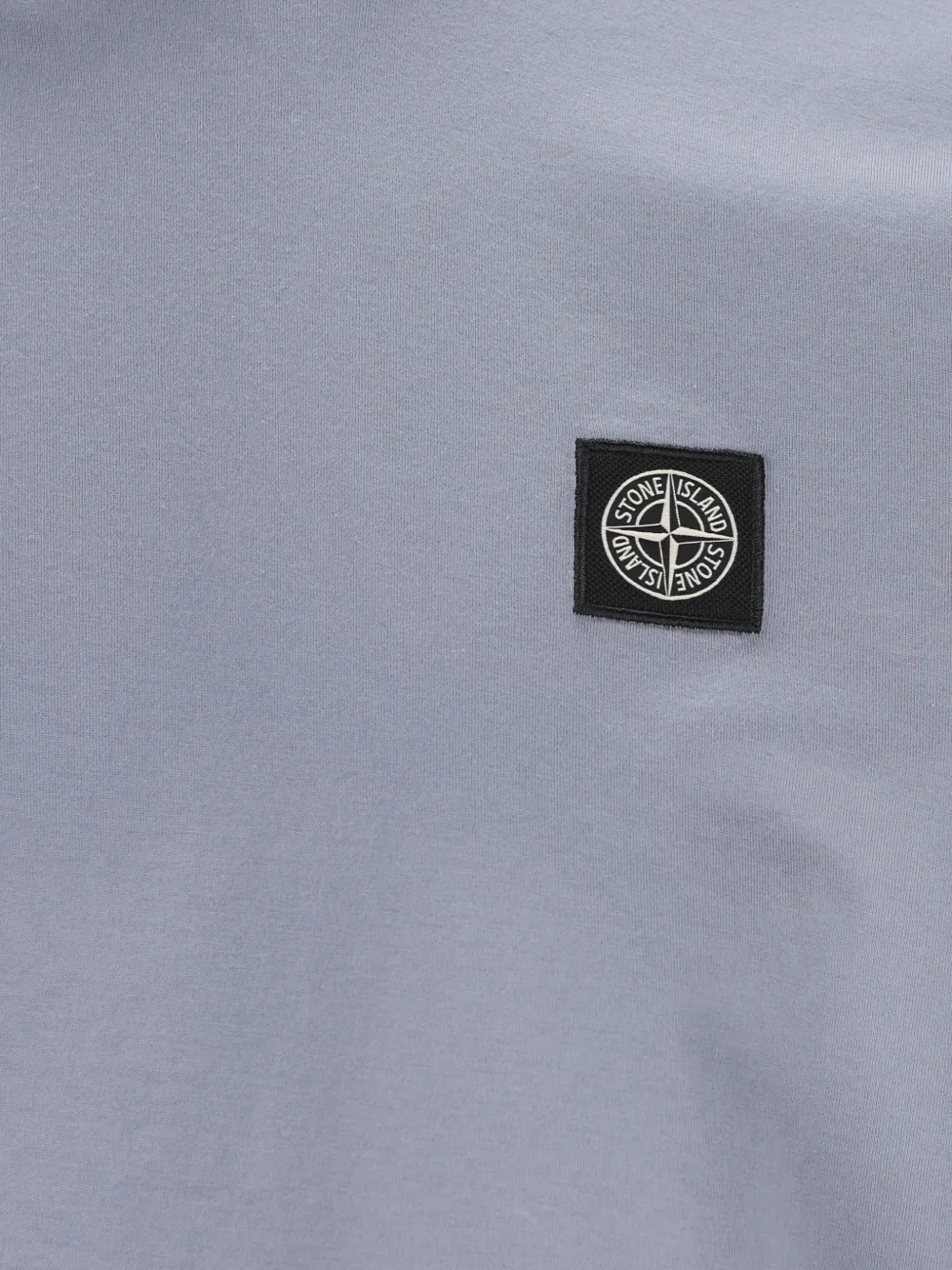 Stone Island T-shirt met Compass-logopatch Blauw