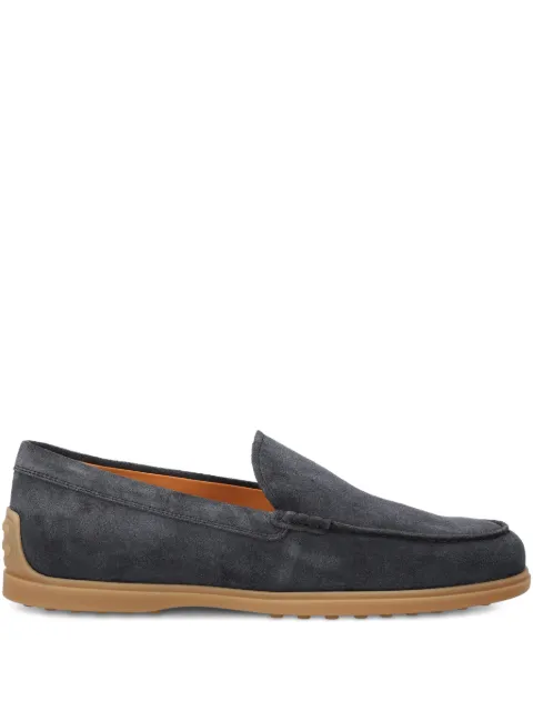 Tod's blue loafers