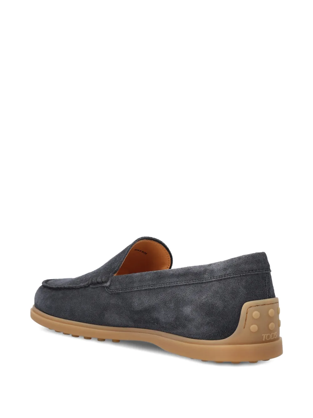 Tod's blue loafers Blauw