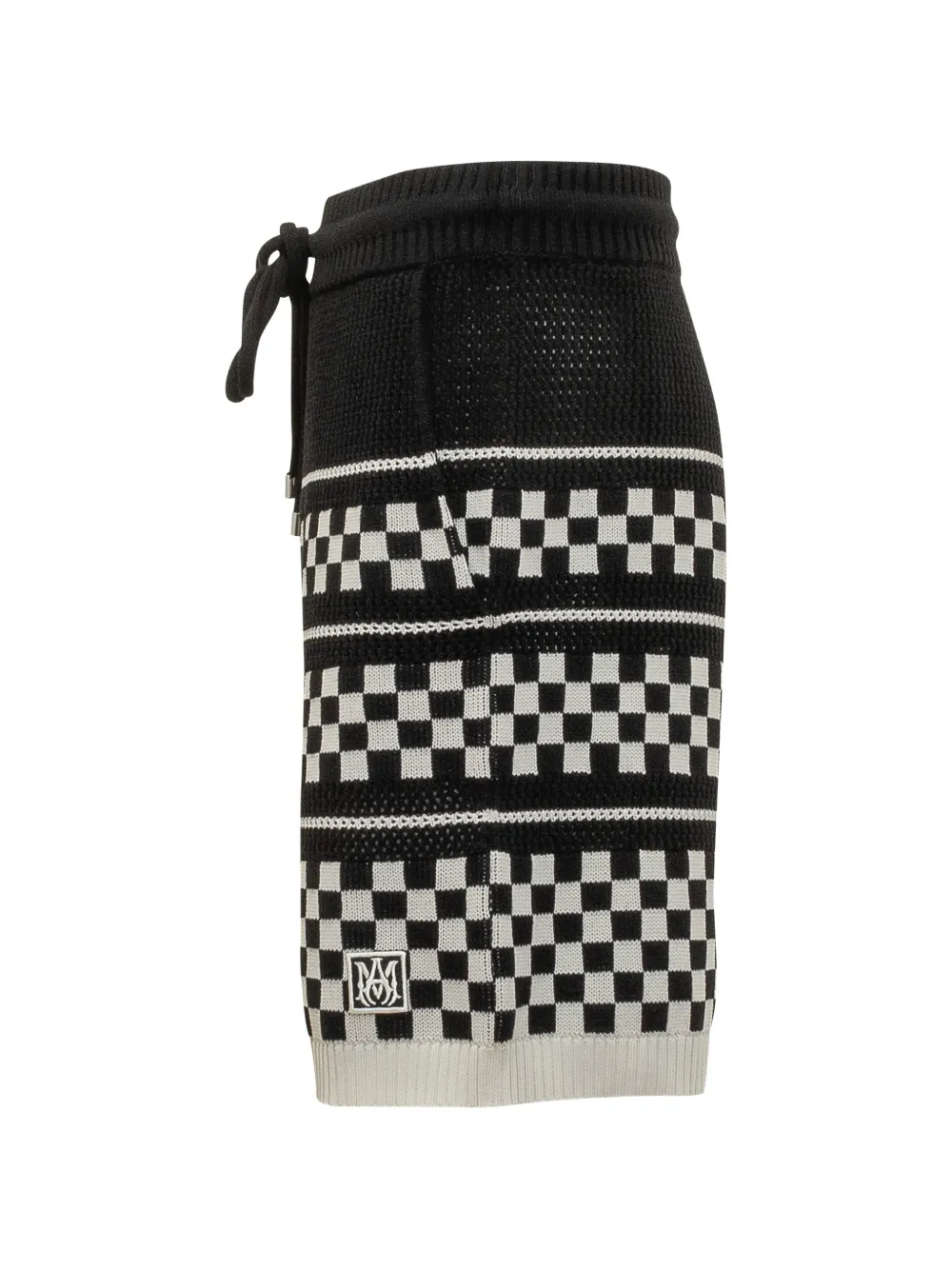  Amiri Checkered Shorts - Black 
