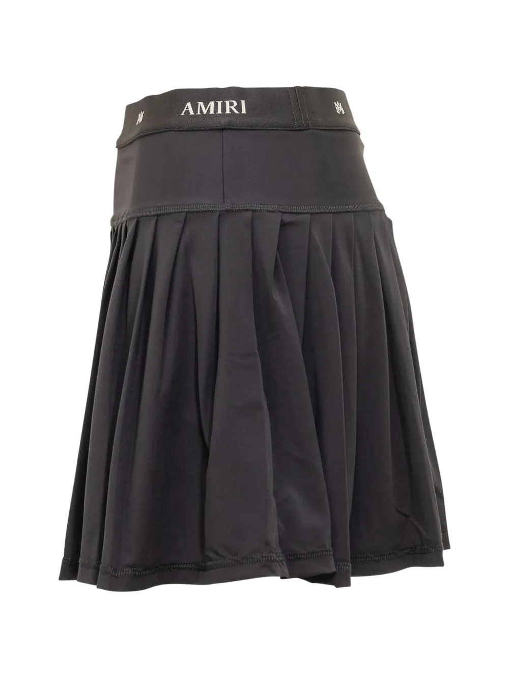  Amiri Pleated Mini Skirt - Black 