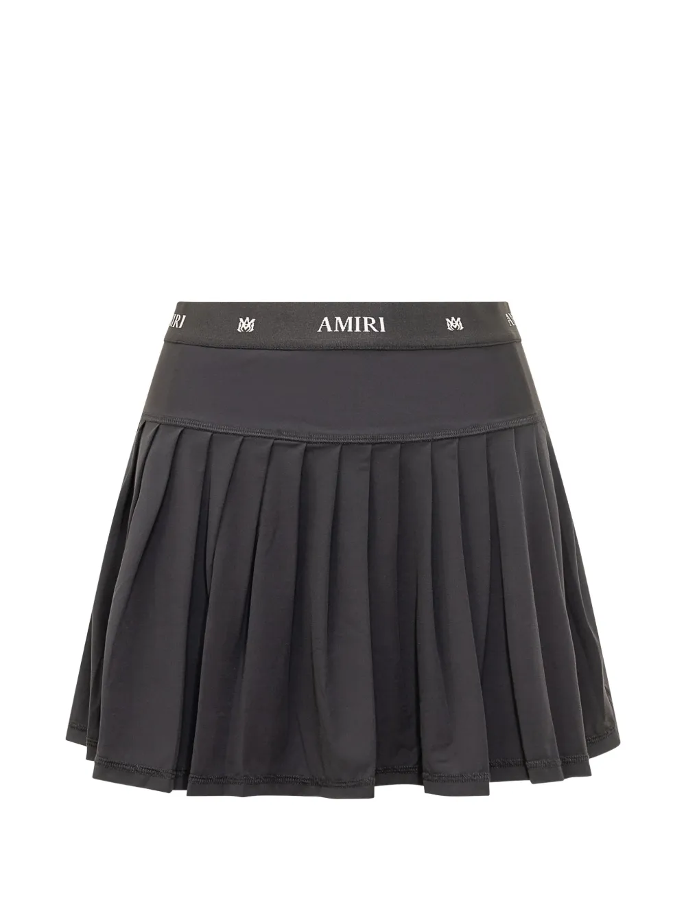 AMIRI pleated mini skirt - Nero