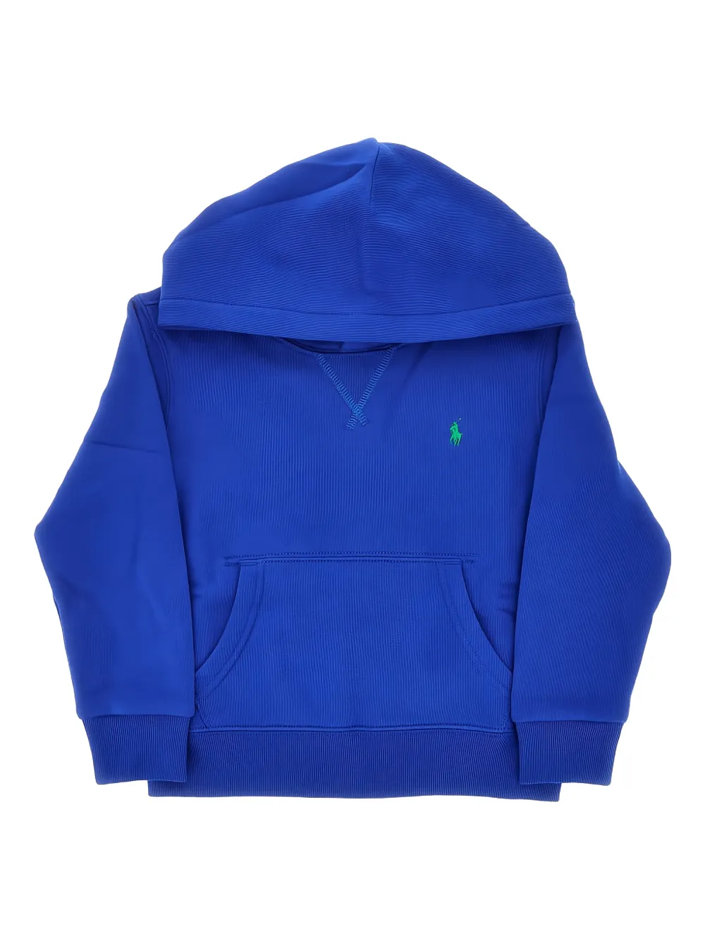 POLO RALPH LAUREN KIDS Polo Pony-embroidered hoodie - Blu