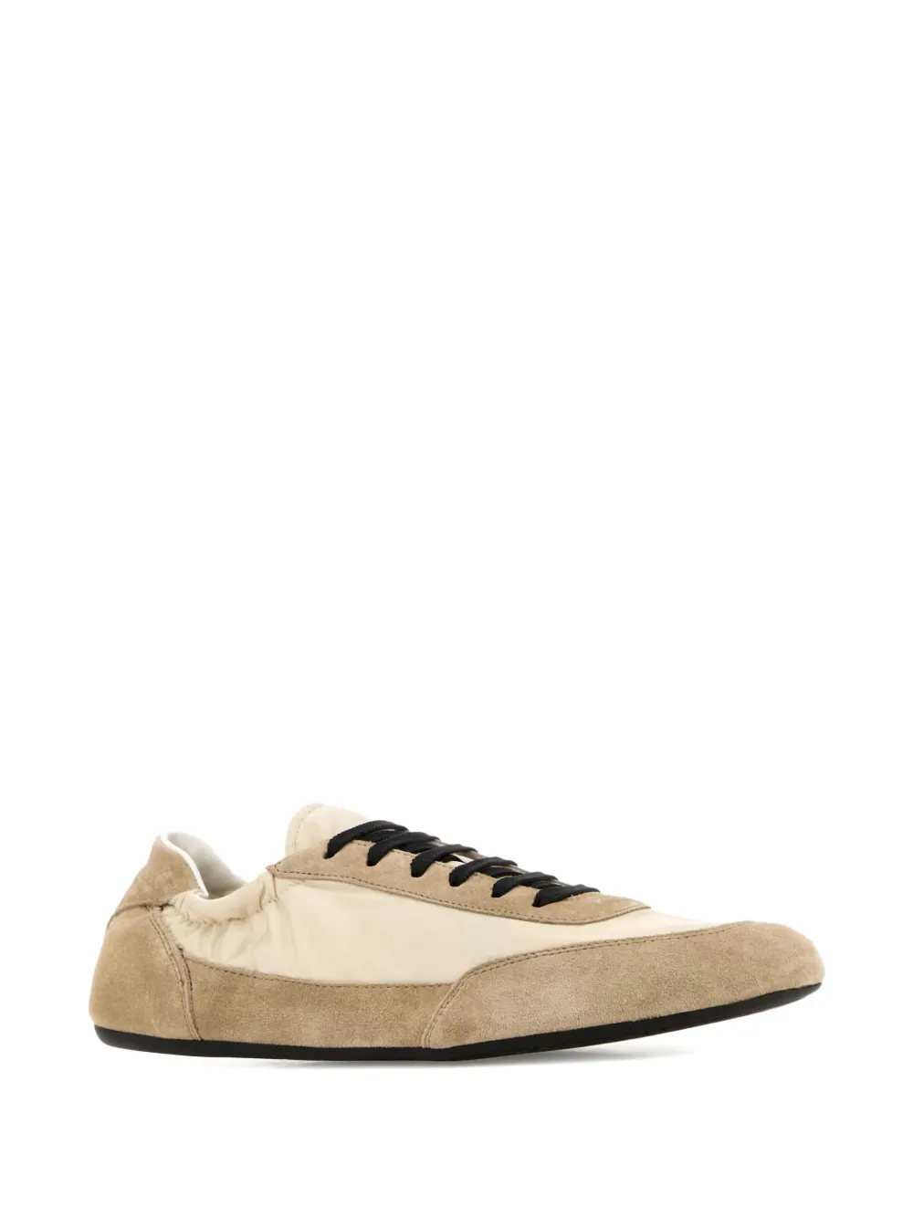 Prada Collapse suede sneakers - Beige
